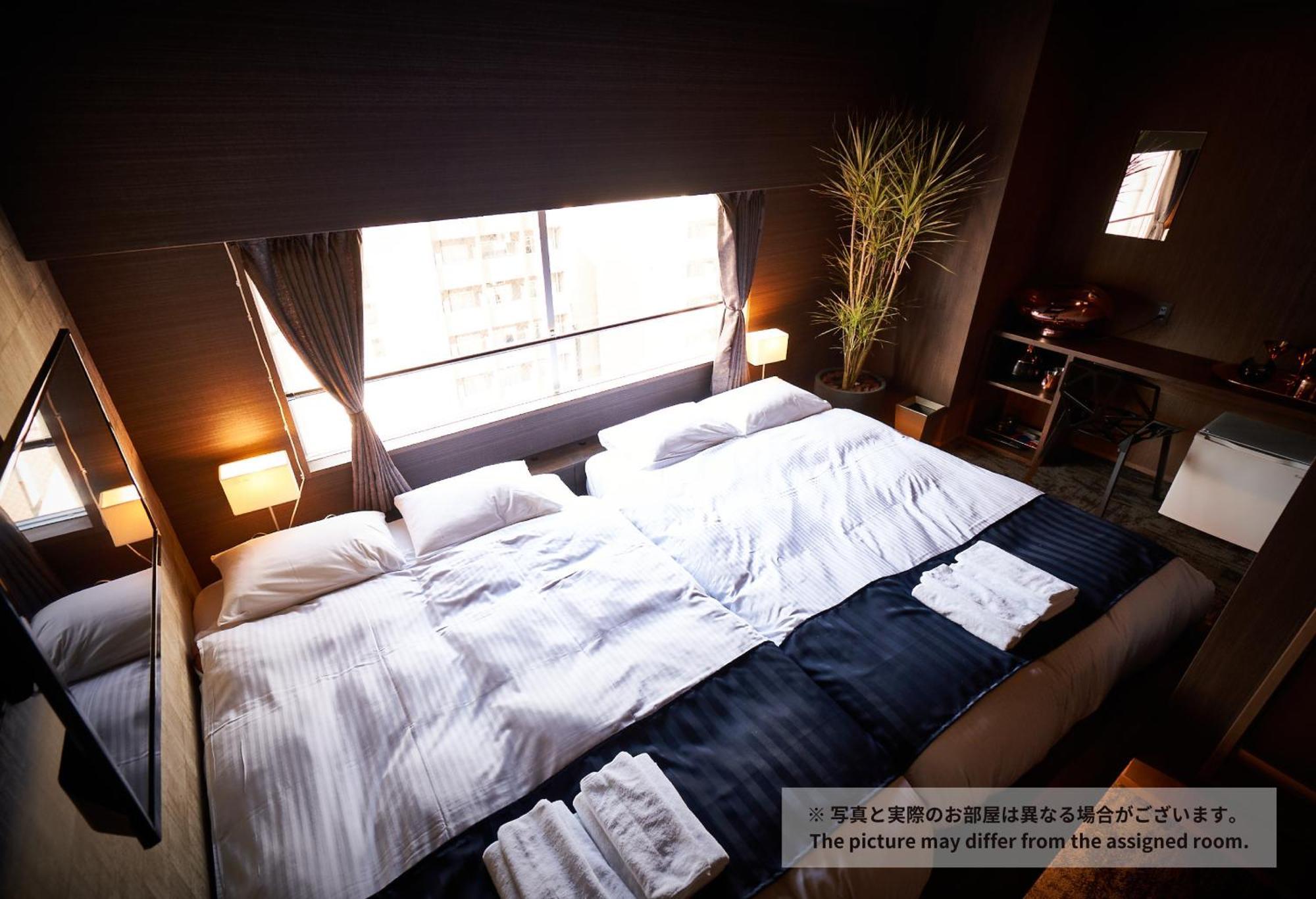 &And Hostel Hommachi East Osaka Rum bild