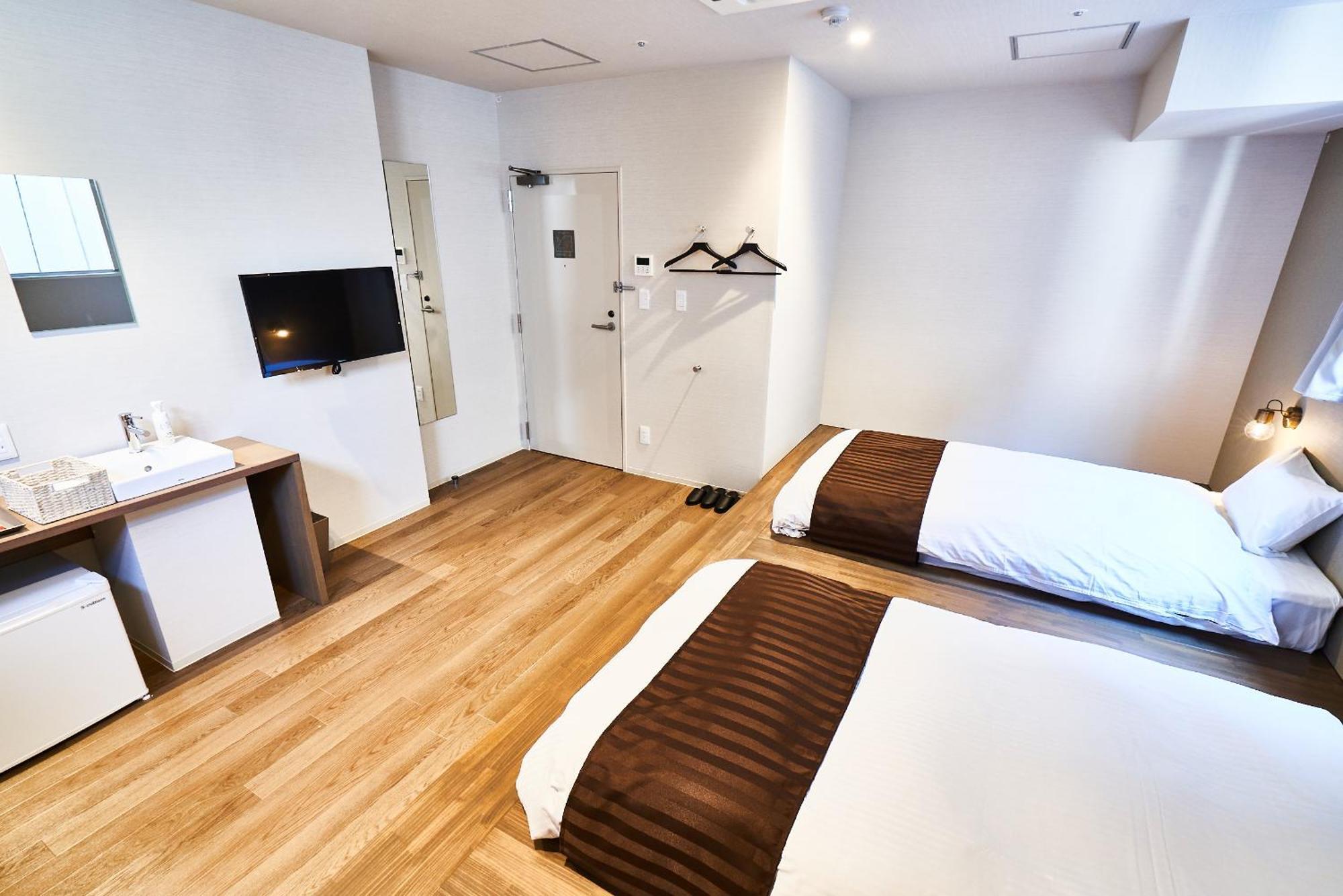 &And Hostel Hommachi East Osaka Rum bild