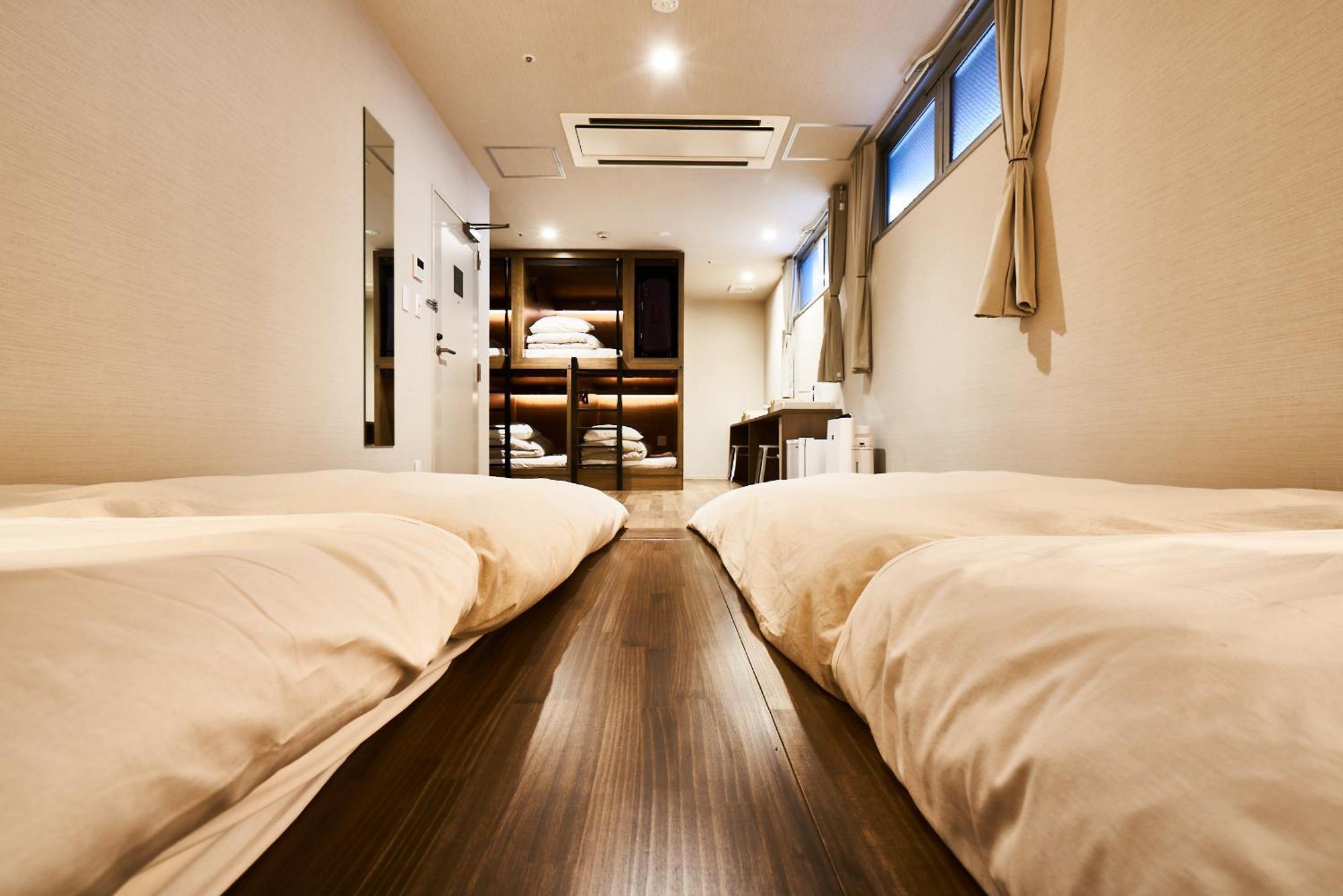 &And Hostel Hommachi East Osaka Rum bild