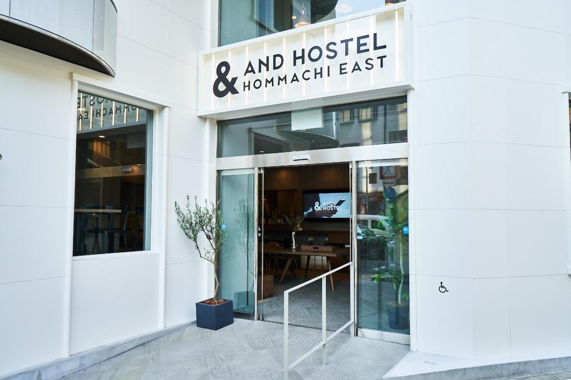 &And Hostel Hommachi East Osaka Exteriör bild